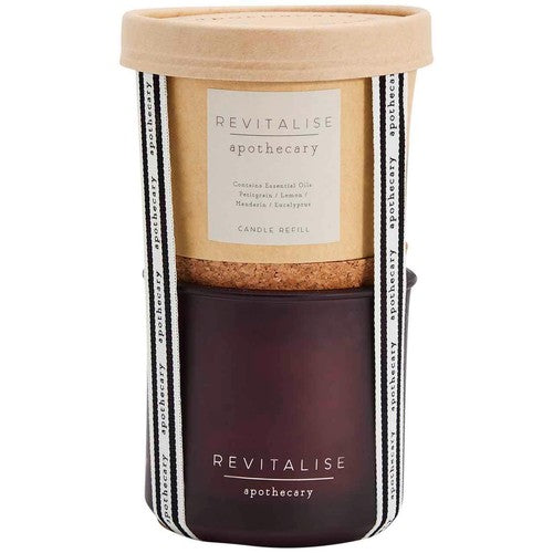 M&S Apothecary Revitalise Candle & Refill Set, Amber