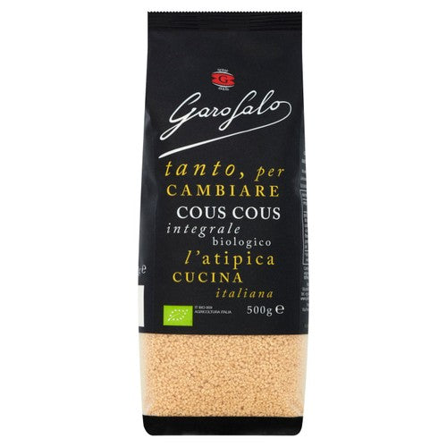 Garofalo organic whole wheat cous cous 500g, UK version