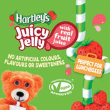Hartley's strawberry jelly pouches - British product