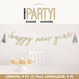 Happy New Year Diecut Letter Banner