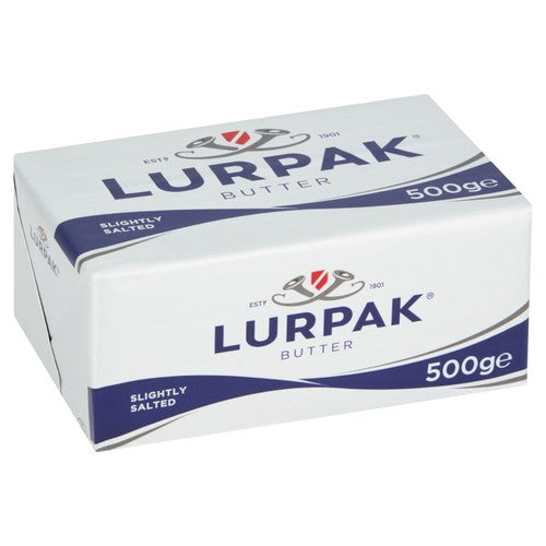 Lurpak slightly salted butter in wrap (British brand)
