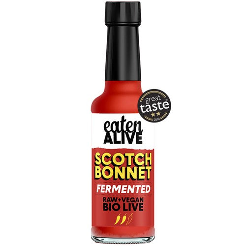 Eaten Alive Scotch bonnet fermented hot sauce 150ml - British product