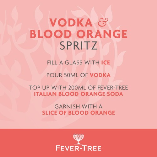 Fever-Tree Italian Blood Orange Soda 6 x 150ml - British product