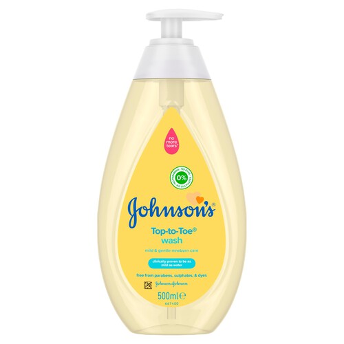 Johnson's Baby Top-To-Toe Body Wash for Delicate Skin