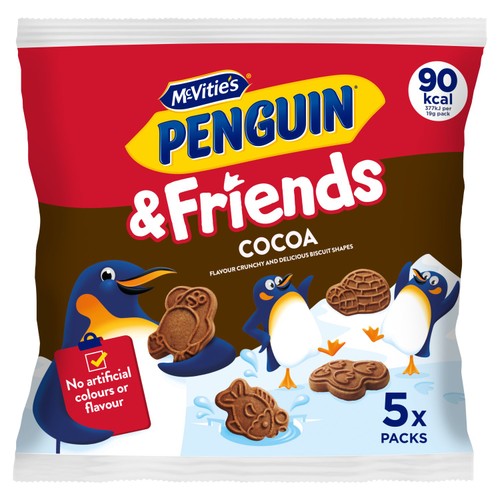 McVitie's cocoa mini biscuits multipack, imported from the UK