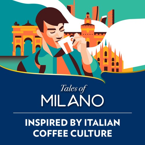 Lavazza Milano ground coffee 200g, UK version