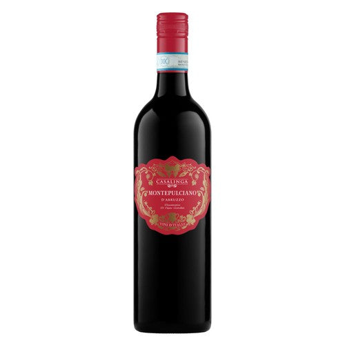 Casalinga Montepulciano D'Abruzzo red wine - British product