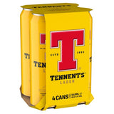 Tennent's lager beer can, UK version