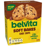 Belvita Choc Chips Soft Bakes breakfast biscuits 5 pack - British product