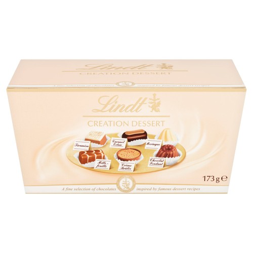 Lindt Creation Dessert Assortment chocolate box 173g, UK version