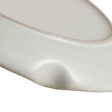 M&S scallop side plate cream stoneware (British brand)