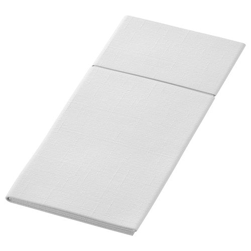 Duni Dunisoft white luxury paper napkins 20 pack (British brand)