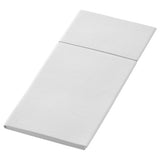 Duni Dunisoft white luxury paper napkins 20 pack (British brand)