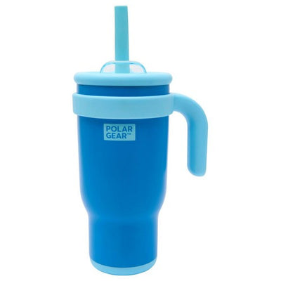 M&S Polar Gear Kids Hydra Curve Blue Stainless Steel Insulated Water Bottle 520ml- Buy online at McGrocer