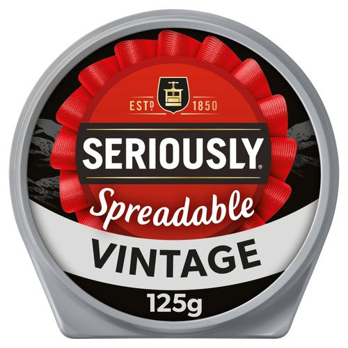 Seriously Strong vintage cheese spread 125g (British brand)