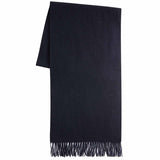 M&S Mens Autograph Pure Cashmere Scarf, One Size, Navy