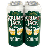 Scrumpy Jack cider cans 4 x 500ml (British brand)