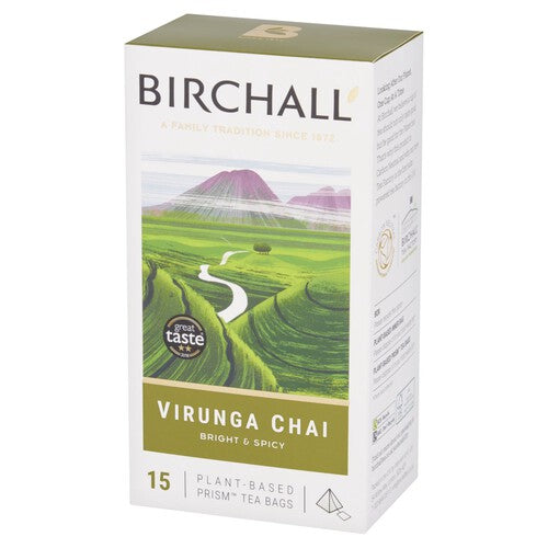 Birchall Virunga Chai - 15 Prism Tea Bags