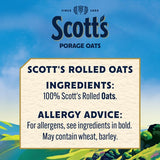 Scott's Original Porridge Oats 3kg (British brand)