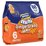 Mcvitie's Mini Gingerbread Men biscuits multipack, imported from the UK