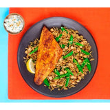 Tilda Saag Aloo Basmati Microwave Rice 250g (British brand)