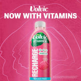 Volvic Recharge raspberry flavoured water, imported from the UK