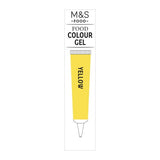M&S Yellow Food Colouring Gel