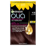 Garnier Olia permanent hair dye in iced chocolate brown, UK version