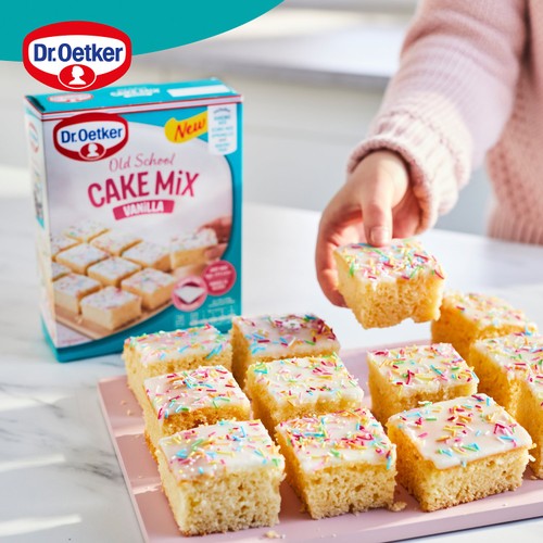 Dr Oetker vanilla cake mix 436g - British product