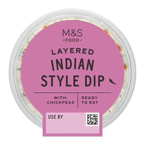 M&S Indian Style Dip 170g, imported from the UK