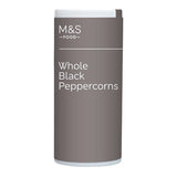 M&S whole black peppercorns 100g - British product