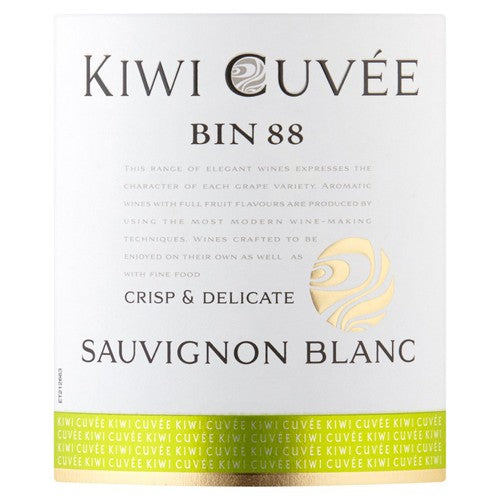 Kiwi Cuvee Sauvignon Blanc Wine Bottle 75cl, UK version