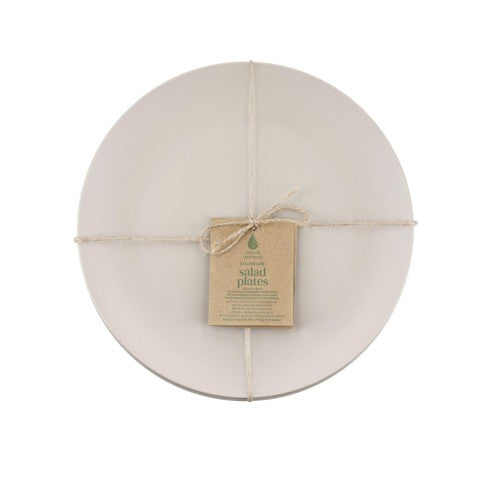Natural Elements recycled plastic dinner plates set of 4, UK version