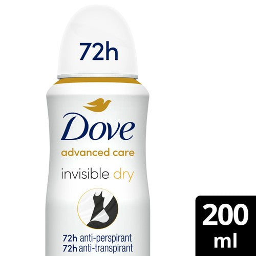 Dove Advanced Care Anti-Perspirant Deodorant Spray 200ml - British product