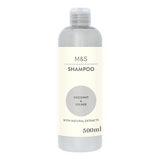 M&S Coconut and Lychee Shampoo 500ml, imported from the UK