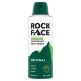 Rock Face Original Deodorant Body Spray 200ml, imported from the UK