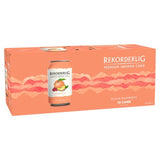 Rekorderlig Peach Raspberry Fruit Cider 10 x 330ml, imported from the UK
