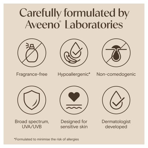 Aveeno Calm & Restore Face Lotion SPF 50 50ml - British product