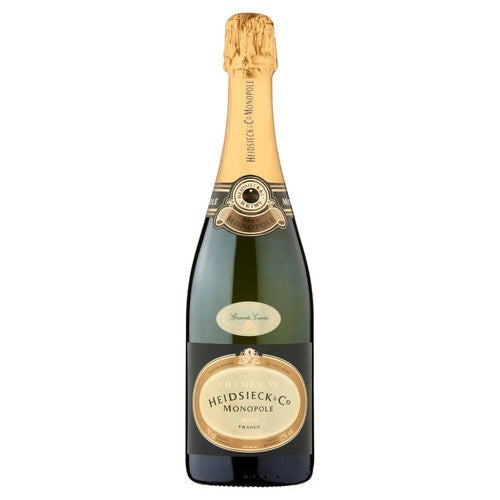 Heidsieck Monopole Champagne Grande Cuvee NV 75cl, UK version