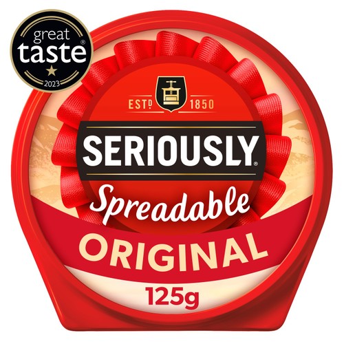 Seriously Strong Original cheese spread 125g (British brand)