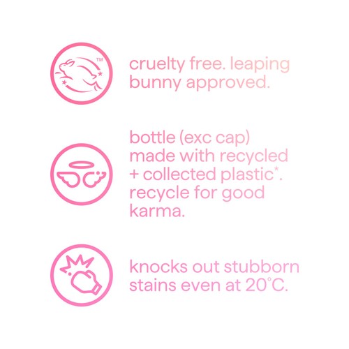 Method laundry liquid Peony Blush 990ml, imported from the UK