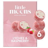 Little Moons Lychee  Raspberry Mochi Ice Cream