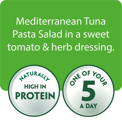 John West Mediterranean tuna pasta salad 220g, UK version