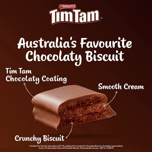 Tim Tam Original Chocolate Biscuit Bars 163g (British brand)