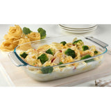 Pyrex rectangular roaster set 2 piece, imported from the UK