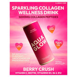 AQUA GLOW Berry Crush collagen drink 250ml, UK version
