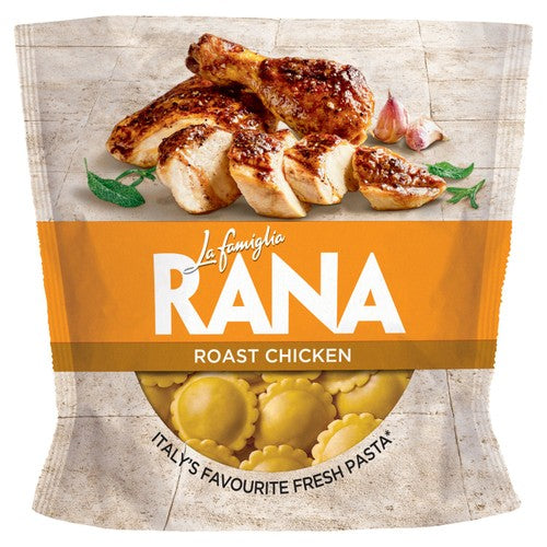Rana roast chicken fresh filled pasta 250g, imported from the UK