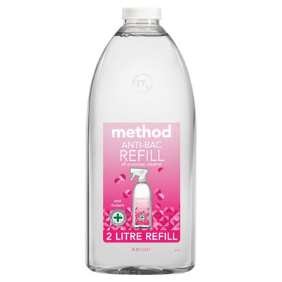M&S Method Antibacterial All Purpose Cleaner Refill Rhubarb 2L- Buy online at McGrocer