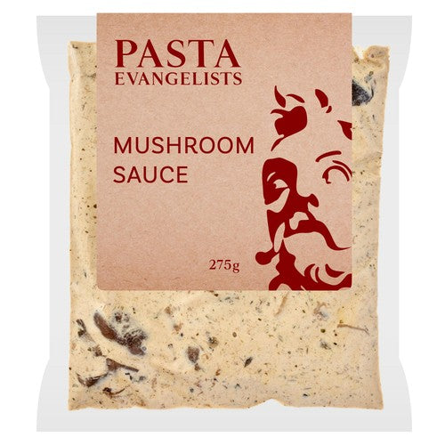 Pasta Evangelists mushroom sauce 275g, imported from the UK