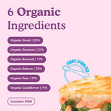 Little Freddie organic salmon baby food pouch 120g (British brand)